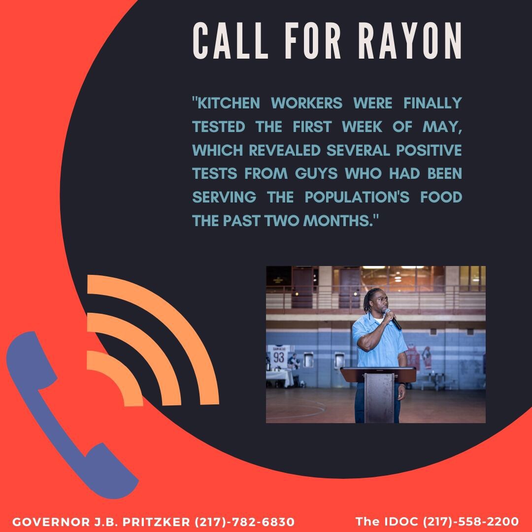PrisonUpm's tweet photo. Here are words from Rayon in Illinois about the situations in the prisons. We think these type of testimonies are so important because we know how the voices of the incarcerated are heavily suppressed. Panther Love #FreeThemAll https://t.co/Ti0PMHeAdt