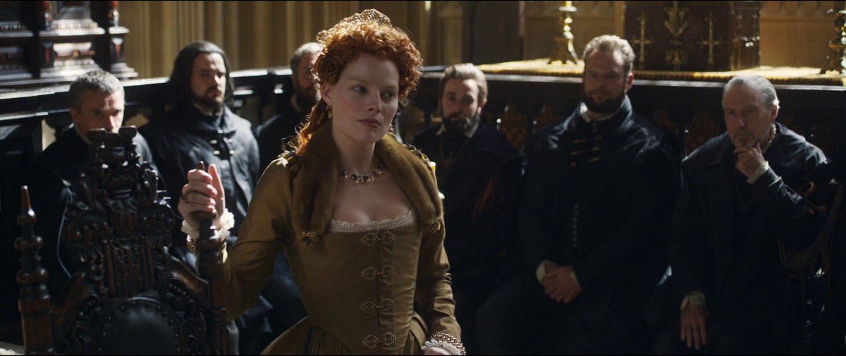 queen elizabeth I in mary queen of scots (2018)