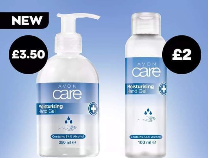 💧 Hand sanitiser available in 100ml &amp; 250ml bottles! 💧

Whilst stocks last! Shop now! 🛍️ 

Order from store, straight to your door! 📦

avon.uk.com/rachelperryjon…

#Avon #HandSanitiser #HandGel
