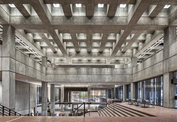 BrutalistArch's tweet photo. Here's a view of the interior https://t.co/9ZO14udd9n