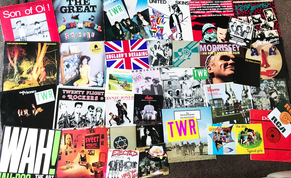 simonhearnkins (@simonhearnkins1) on Twitter photo Records for this weeks Show England Dreaming Tuesday 12-2pm totallywiredradio.com
@RadioWired @ViveLeRock1 <a href="/emily_capell/">The Notorious M.L.E</a> <a href="/thespecials/">The Specials</a> <a href="/SiouxsieHQ/">Siouxsie</a> <a href="/JonesysJukebox/">JONE$Y$ JUKEBOX</a> <a href="/gary_twinn/">Gary Twinn</a> <a href="/the_rezillos/">The Rezillos</a> @StranglersSite <a href="/TheUndertones_/">TheUndertones</a> <a href="/alainwhytemusic/">AlainWhyteMusic</a> <a href="/officialmoz/">Morrissey</a> <a href="/petewylie/">Pete Wylie is WAH!🌟</a> <a href="/Bunnymen/">Echo & the Bunnymen</a> Records for this weeks Show England Dreaming Tuesday 12-2pm totallywiredradio.com
@RadioWired @ViveLeRock1 <a href="/emily_capell/">The Notorious M.L.E</a> <a href="/thespecials/">The Specials</a> <a href="/SiouxsieHQ/">Siouxsie</a> <a href="/JonesysJukebox/">JONE$Y$ JUKEBOX</a> <a href="/gary_twinn/">Gary Twinn</a> <a href="/the_rezillos/">The Rezillos</a> @StranglersSite <a href="/TheUndertones_/">TheUndertones</a> <a href="/alainwhytemusic/">AlainWhyteMusic</a> <a href="/officialmoz/">Morrissey</a> <a href="/petewylie/">Pete Wylie is WAH!🌟</a> <a href="/Bunnymen/">Echo & the Bunnymen</a>