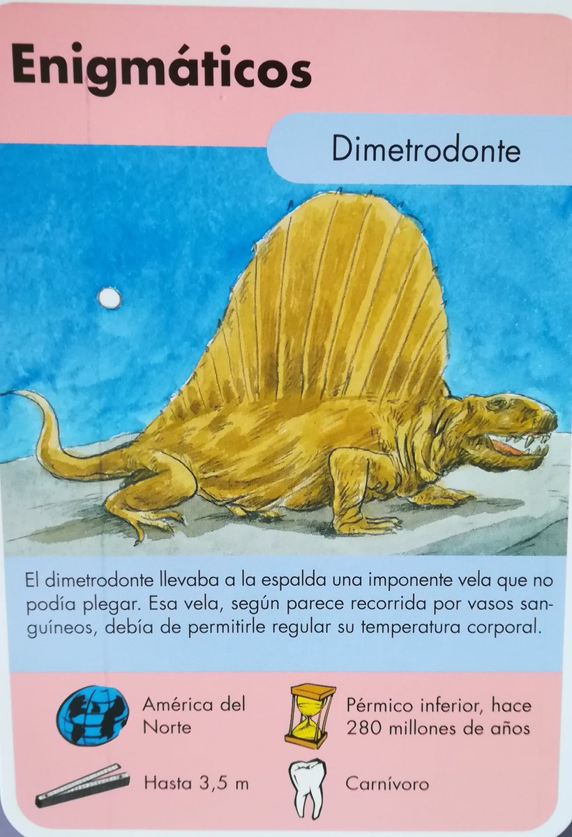 2.Hey, the text is also ridiculous!! "The Dimetrodon carried an imposing sail on the back which he couldn't fold" why would he want to fold it? WHY?