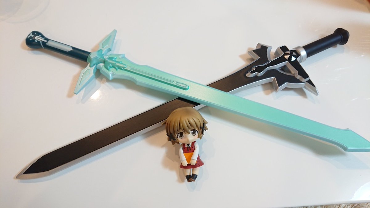 光姫満太郎 魔法探偵社 Comic1 Bs祭 西4 4a 念願のキリトさんの剣エリュシデータとダークリパルサー両方揃って二刀流スキルが解放