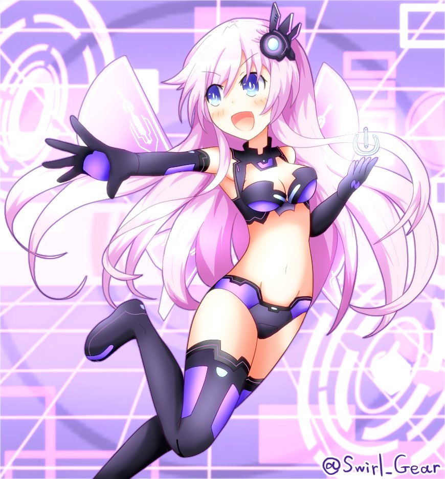 すわらる Slime パープルシスター ここに降臨です 背景は師匠に描いてもらいました T Co Exzpobbu Twitter