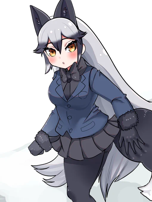 ギンギツネと雪山暮らししたい 