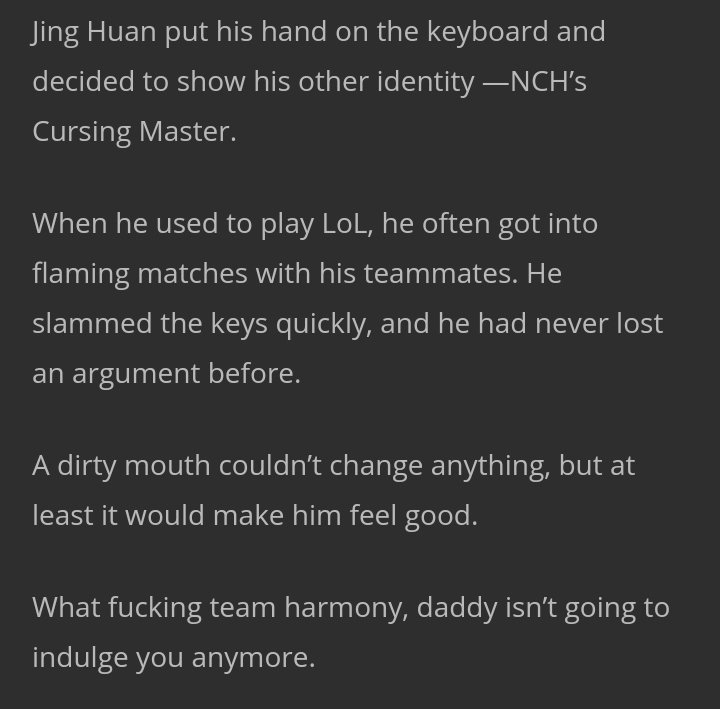 really REALLY want jing huan to curse the hell out 