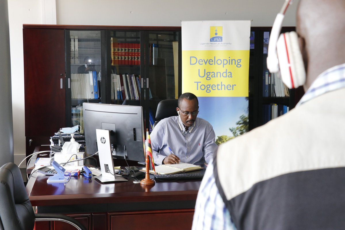 URAuganda's tweet photo. A few minutes from now, @URA_CG will be coming to you live from the #URATower in his segment of the #SkillingECon2020 https://t.co/77SFVspvad