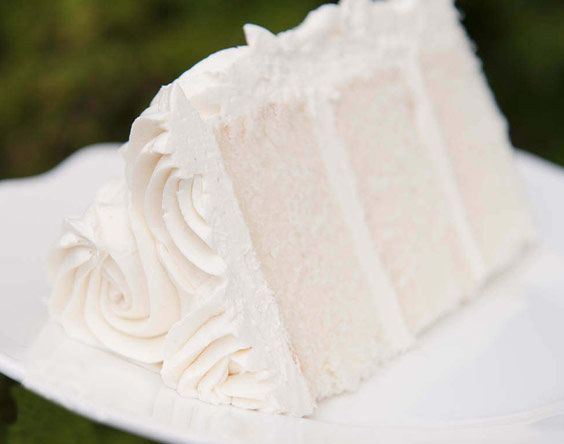 White Vanilla Cake