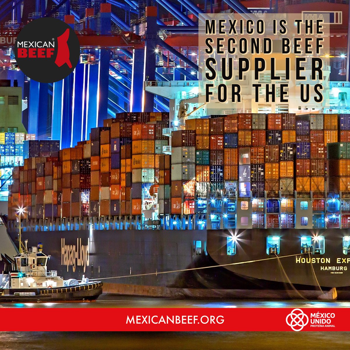 MexcanBeef's tweet photo. Mexico is the second beef supplier for the US
.
México es el segundo proveedor de carne de res de los Estados Unidos
.
#MéxicoUnido #ProteínaAnimal #QuédateEnCasa #PorLaSeguridadDeLosTuyos #MeatData #Statistics https://t.co/epSgUodKls