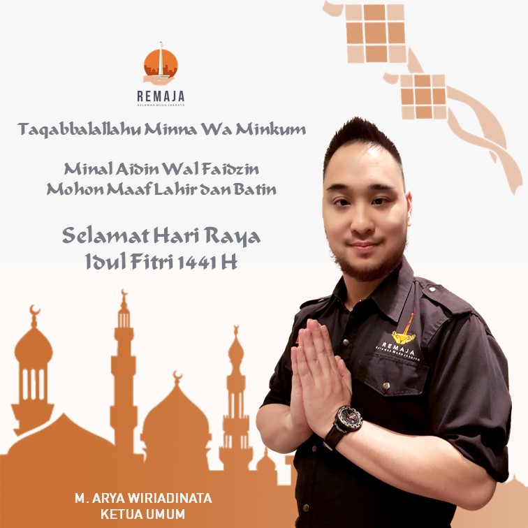 Taqabbalallahu Minna Wa Minkum Taqabbal ya kariim

Minal Aidin Wal Faidzin, Mohon maaf lahir batin

Selamat Hari Raya Idul Fitri 1441 H
#dirumahaja #lebarandirumahaja #tundamudik