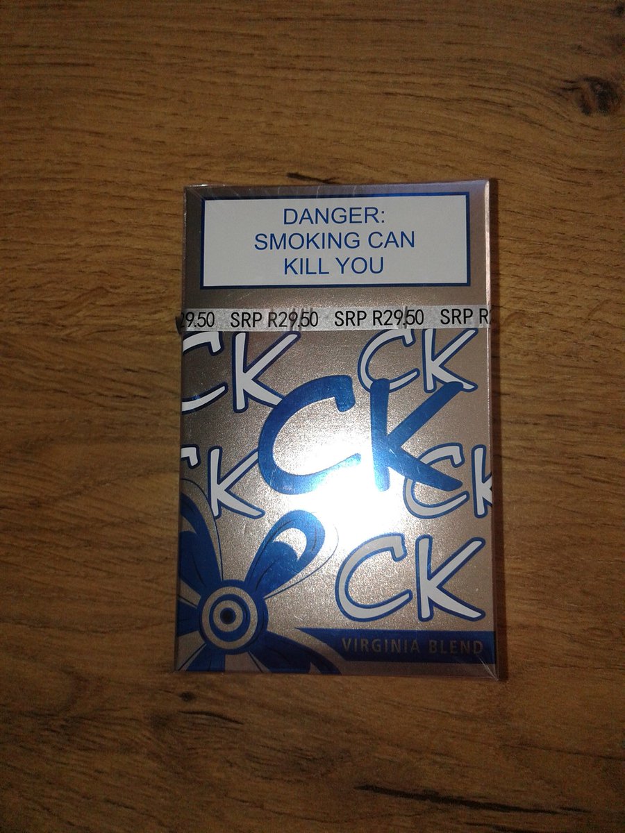 #IllegalCigarettes
Confirmation that Amalgamated Tobacco is selling illegal cigarettes <a href="/CyrilRamaphosa/">Cyril Ramaphosa 🇿🇦</a> at a R150,00 a packet😡
Purchased 5 mins ago.
The ANC is making a killing.👇