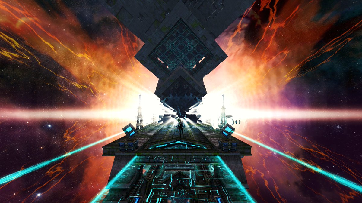 Faendes's tweet image. Was very impressed with how this fractal dungeon looks like. #GW2 #guildwars2 #MMORPG