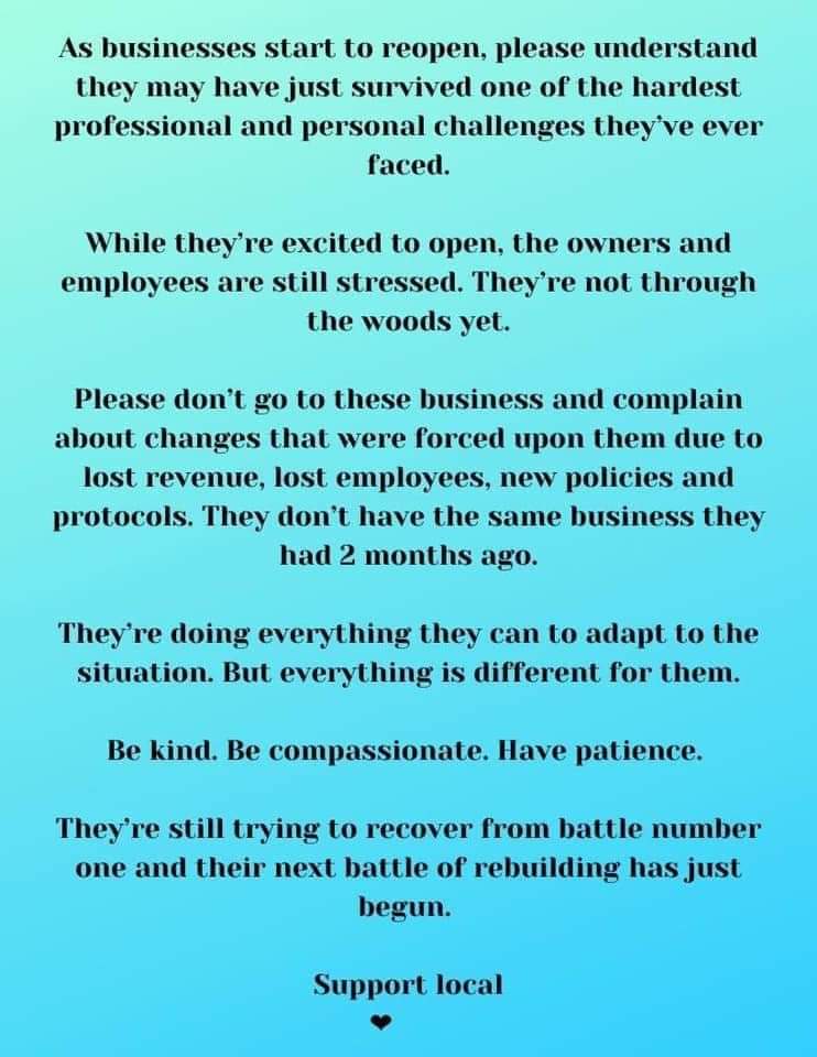 We are planning to reopen 260 Franklin in June with limited hours. Stay tuned.