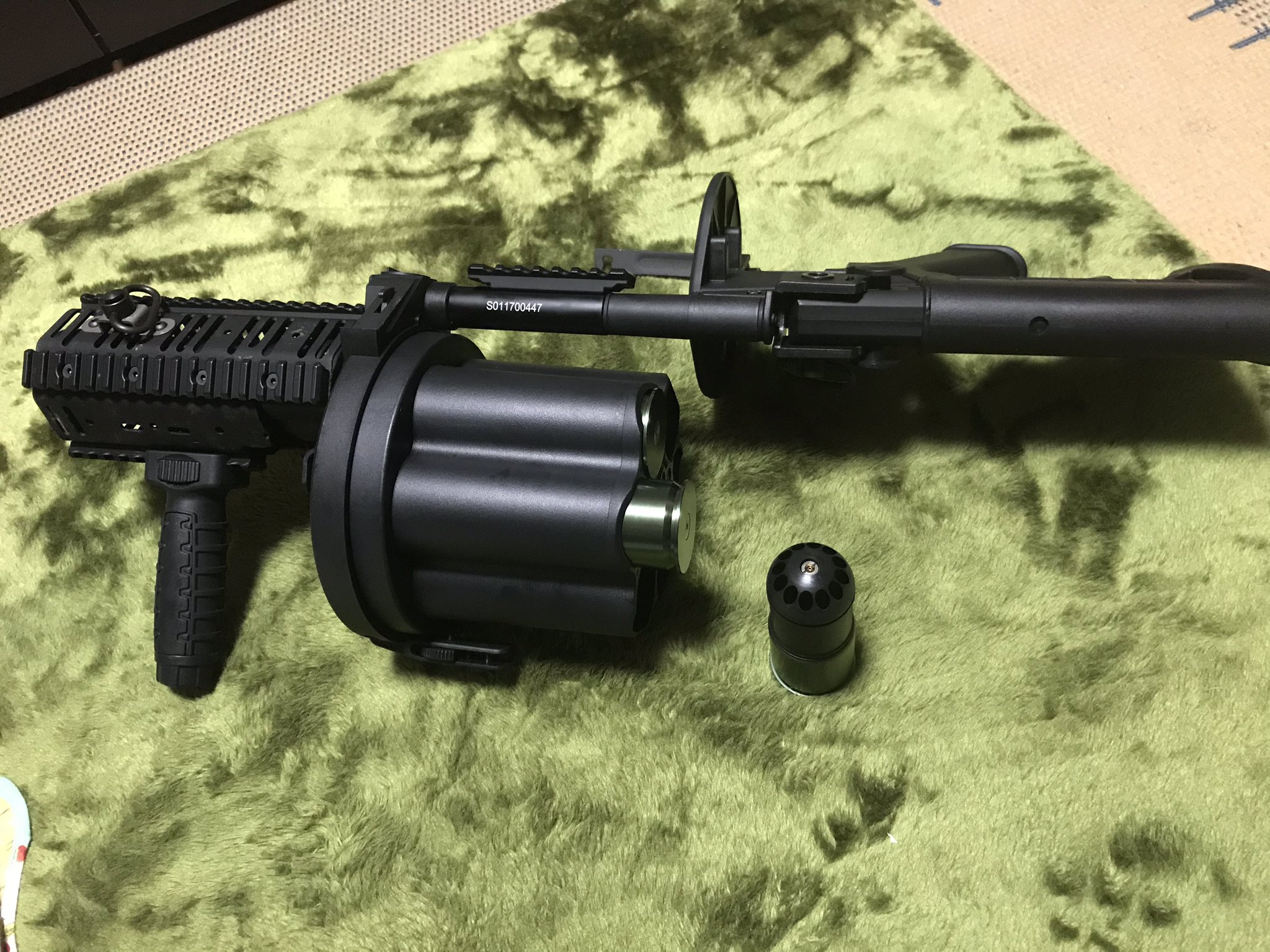 Twitter 上的 General One 我が家の新しいなかまics Mgl グレネードランチャー ショート メタルras なかなか重厚感あっていいね グレネードランチャー サバゲー バイオハザードre3 T Co Slbzfdda7w Twitter