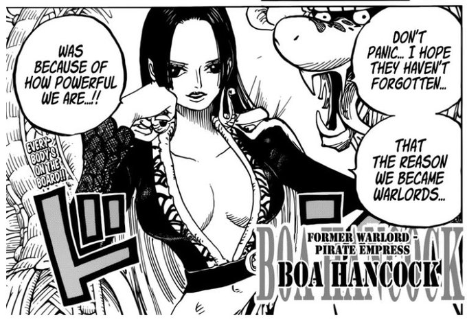 One Piece News on X: #ONEPIECE1070 Sobre a polêmica do Cap. 1070, o que eu  posso fazer é fornecer informações do Vivre Card da Hancock: Aqueles que  se apaixonam por sua beleza