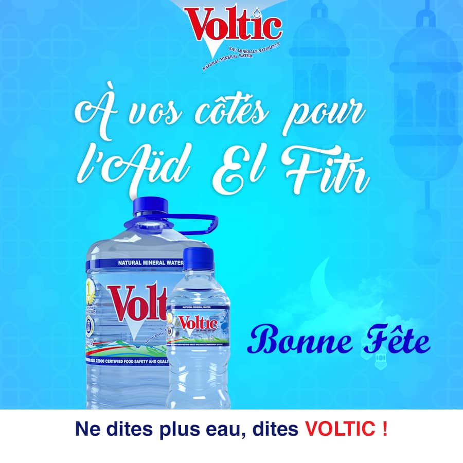 VolticTogo's tweet photo. Voltic Togo souhaite une bonne fête d' Aïd el Fitr à tous les musulmans du monde.
#EauVoltic
#SaveurUnique
#VolticRamadan
#AidelFitr
#VolticTogo
----------------Attention COVID-19 ----------------
- Respectons les consignes.
---------------------------------------------- https://t.co/tHrgxgkpa9