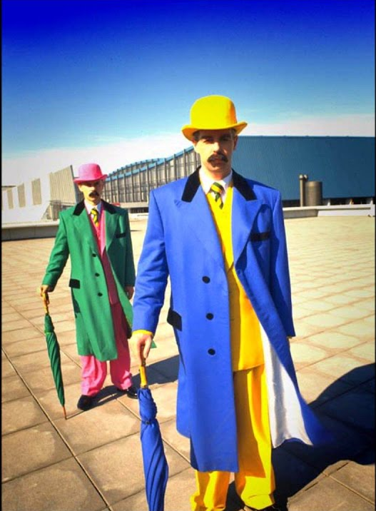 Lowetennant's tweet photo. #petshopboys #80s #Performancetour @petshopboys " In Thompson Twins oufit" their photo session with @derekridgers @rotterdamahoy (The Ahoy) in #Rotterdam #Netherlands May 1991 https://t.co/sneWRLmQ8m