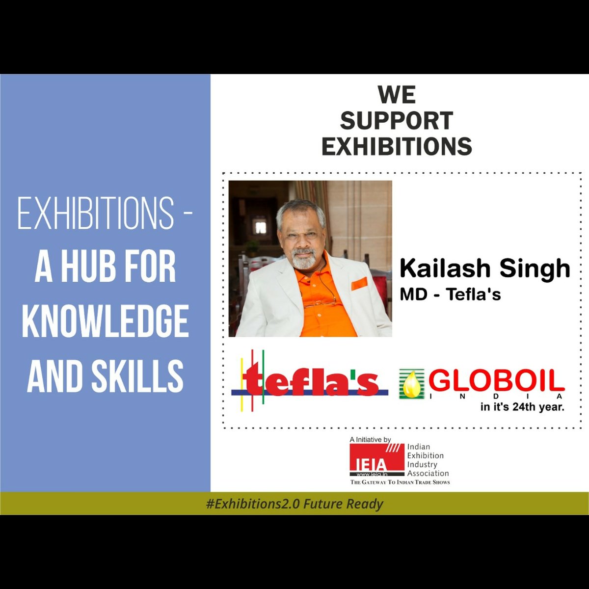 Exhibitions have the potential to act as fastest multipliers for the Indian economy for achieving the USD 5 trillion status!
<a href="/HRDMinistry/">The Students Circle ➐</a> <a href="/MSDESkillIndia/">Skill India</a>
<a href="/narendramodi/">Narendra Modi</a> <a href="/PMOIndia/">PMO India</a>
<a href="/NITIAayog/">NITI Aayog</a> 
<a href="/CimGOI/">Minister of Commerce and Industry</a>
<a href="/nsitharaman/">Nirmala Sitharaman</a>
#WeSupportExhibitions #ExhibitionsBuildEconomies
#NarendraModi #msde