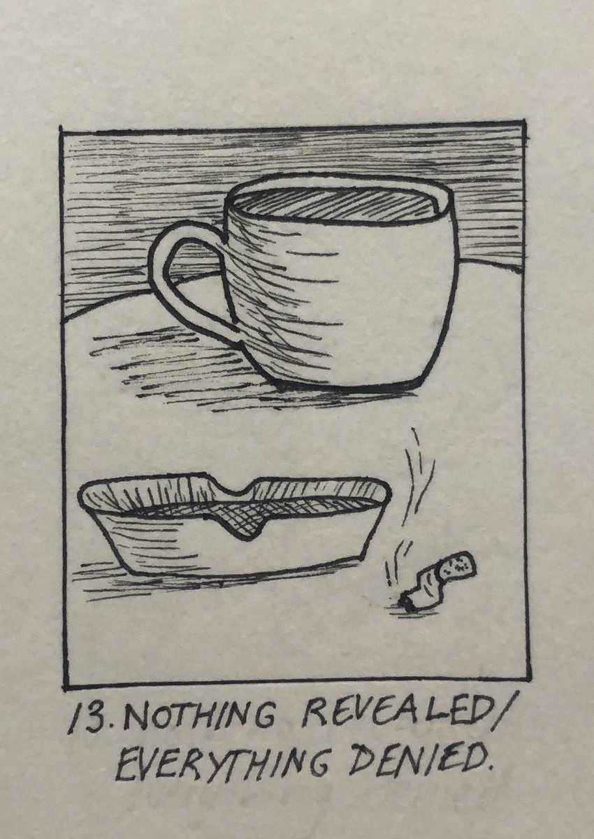 13. Nothing Revealed / Everything Denied-this song reminds me of my overcompensation to feel included or that I’m good enough for those around me. I work at a cafe where the “cool” people are often smoking and drinking black coffee and I get this weird desire to be like them.