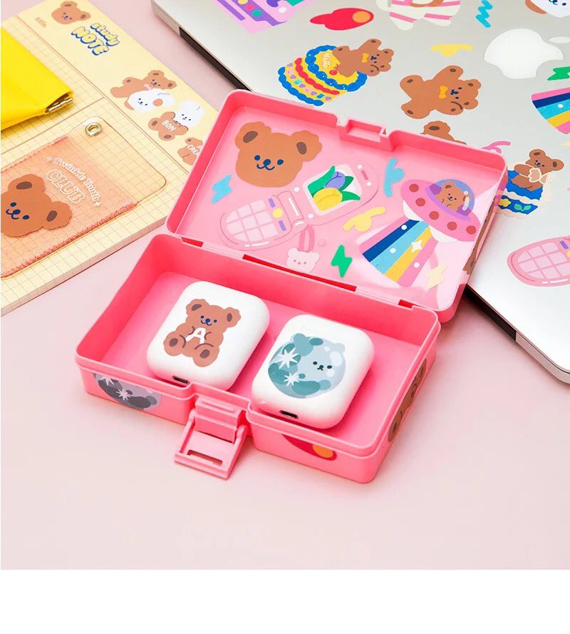 stationerypst's tweet photo. preorder sticker น่ารักมากกกก เป็นน้องหมีเป็นแผ่น มีทั้งหมด 4 แบบ ราคา แผ่นละ 35 บาทซื้อ 4แผ่น เหลือ 120 ค่ะ 
line: @aah4800q #สติ๊กเกอร์ #เครื่องเขียน #เครื่องเขียนน่ารัก #เครื่องเขียนเกาหลี #สติกเกอร์ไดคัท https://t.co/ylDKF522OT