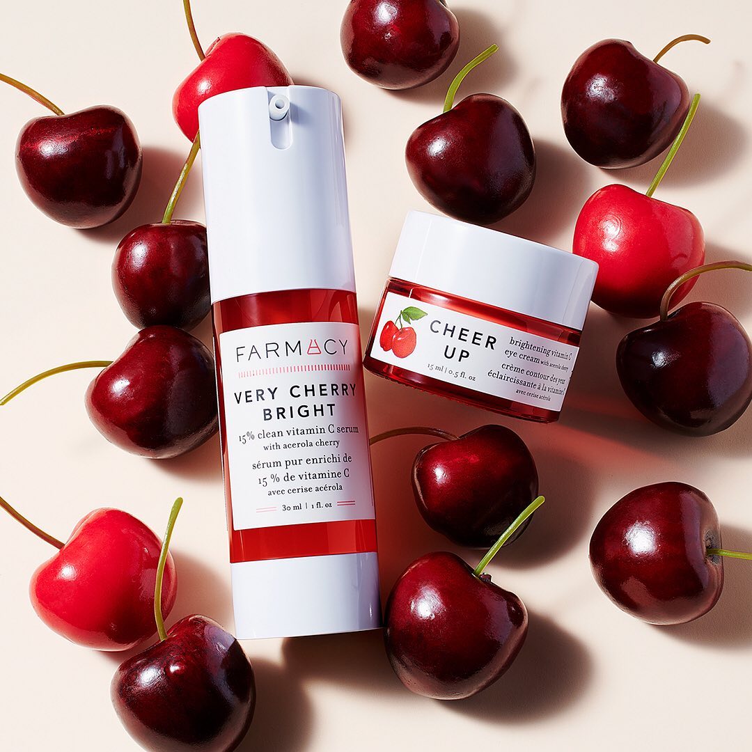 Have you gotten your daily dose of vitamin C today? Our acerola-cherry infused duo is just what you need for your brightest skin yet. 🍒 bit.ly/2uA32V4