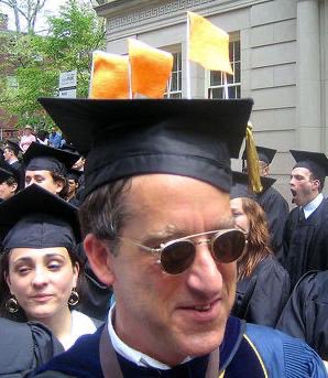 In 2005, Christo and Jeanne-Claude got honorary degrees. That was quite special, even if they didn’t notice my personal tribute.