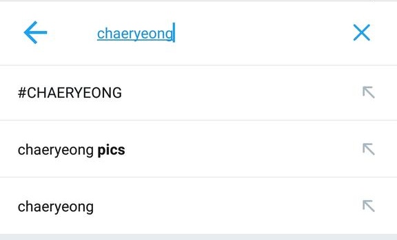 Now, I made this thread because Chaeryeong's searches aren't as cleared as we thought it was. We may have cleared Chaeryeong's name but if you add the letter 'u' it still pops up