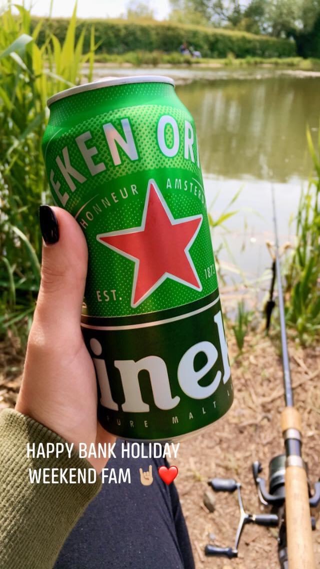 csillaigo's tweet photo. #gonefishing 🎣💚 #bankholiday #heineken #fishing https://t.co/WLPGXCWFyN