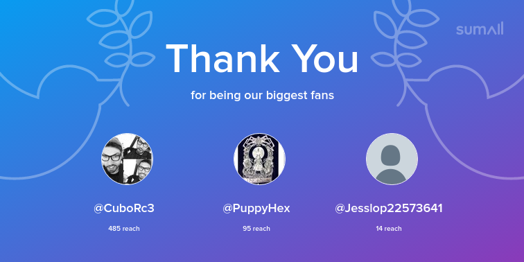 Steve_raiderC's tweet photo. Our biggest fans this week: CuboRc3, PuppyHex, Jesslop22573641. Thank you! via https://t.co/pcKfTTZuAr https://t.co/bYYas6vrQg
