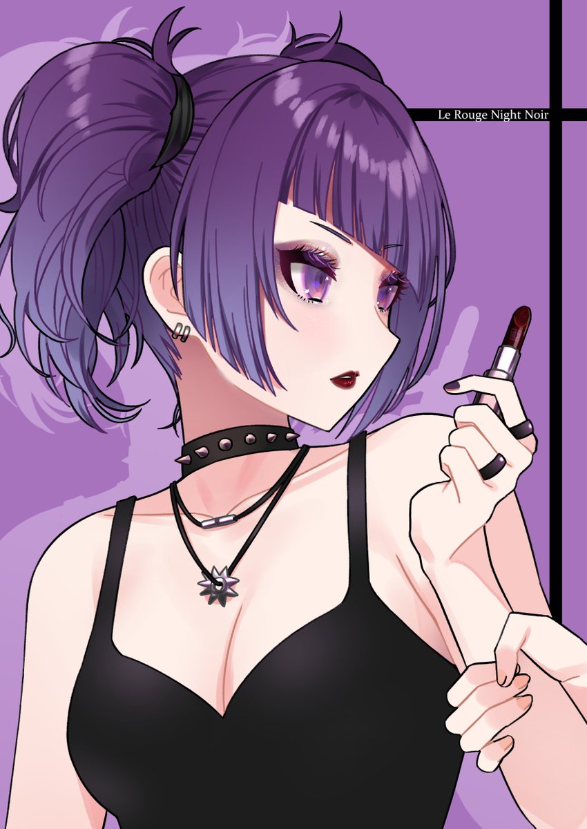 田中摩美々 「麻美々のメイク～?
#田中摩美々 」|𝘿𝙚𝙢𝙤𝙣♡𝙇𝙤𝙧𝙙のイラスト