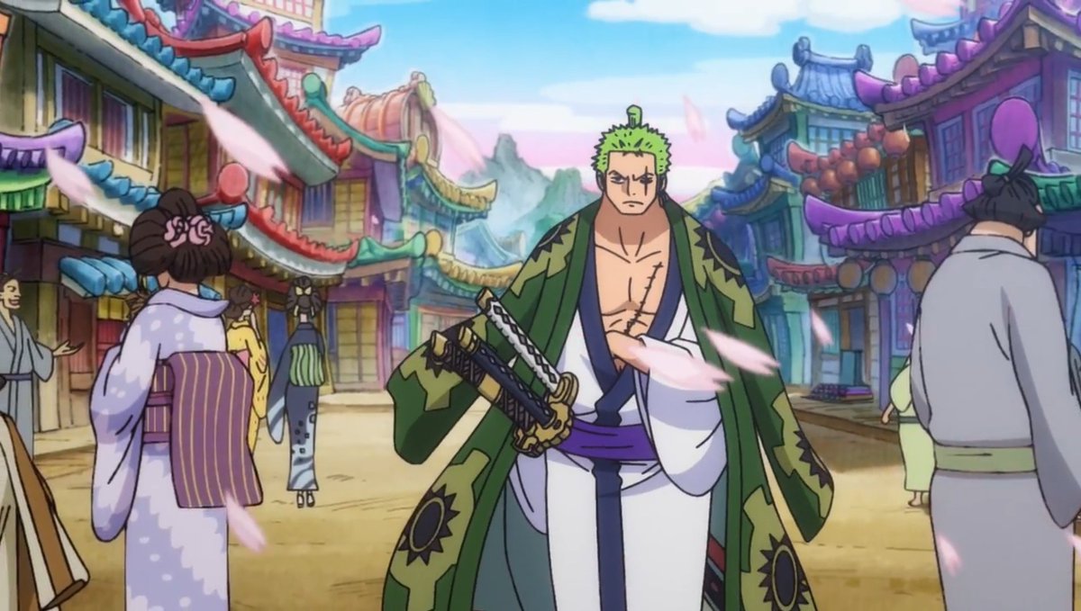 LOOK WHO IS HERE, i missed him a whole arc without zoro is ain't it :((