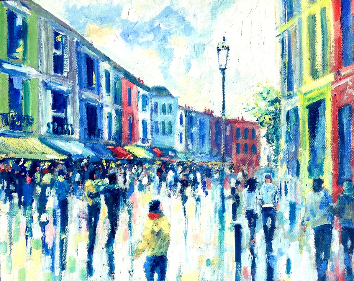 SelectGallery's tweet photo. We absolutely LOVE this commission completed by Richard Gower. Heading off to the clients next week, who feature in the painting. Do you recognise the street?
Click link in bio to see more of our artists’ work.
#richardgower #select #selectgallery
#portobello #nottinghill https://t.co/yuPIW9pRhG