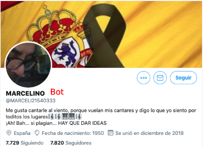 Si @TwitterEspana identificase y marcase a los bots como tal seguramente nos iría mejor como país y como sociedad.