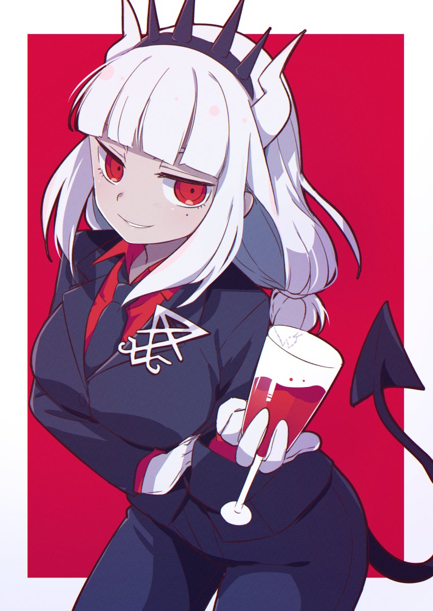 Os Di Twitter 悪魔っ娘好きホイホイ 女の子みんな可愛いけどルシファーさん可愛すぎたので描きました Helltaker T Co Ww8tek3yax Twitter