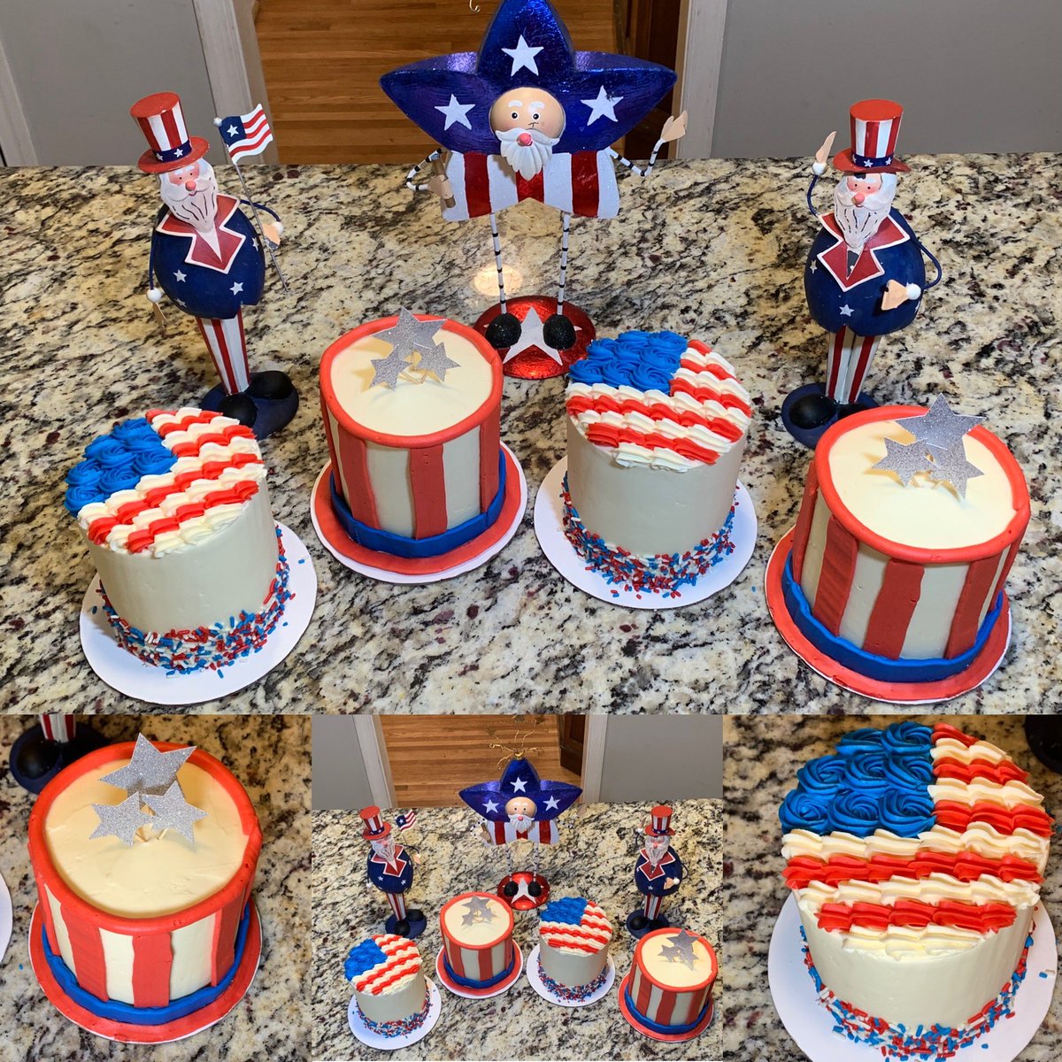cakedivasnet's tweet photo. 🚨🚨🇺🇸🇺🇸HERE WE GO!😍 15th round of QUARANTINE 😷 CAKES GIVEAWAYS and FOUR WINNERS!! *NEW* Patriotic caKes!! Like the picture &amp; be a follower of https://t.co/26PN9jEI5i on Insta, FB or Twitter to be entered!! 👍🏼Just like restaurants - cake divas is only takeout/curbside pick up! https://t.co/FZ0EnMhyd8