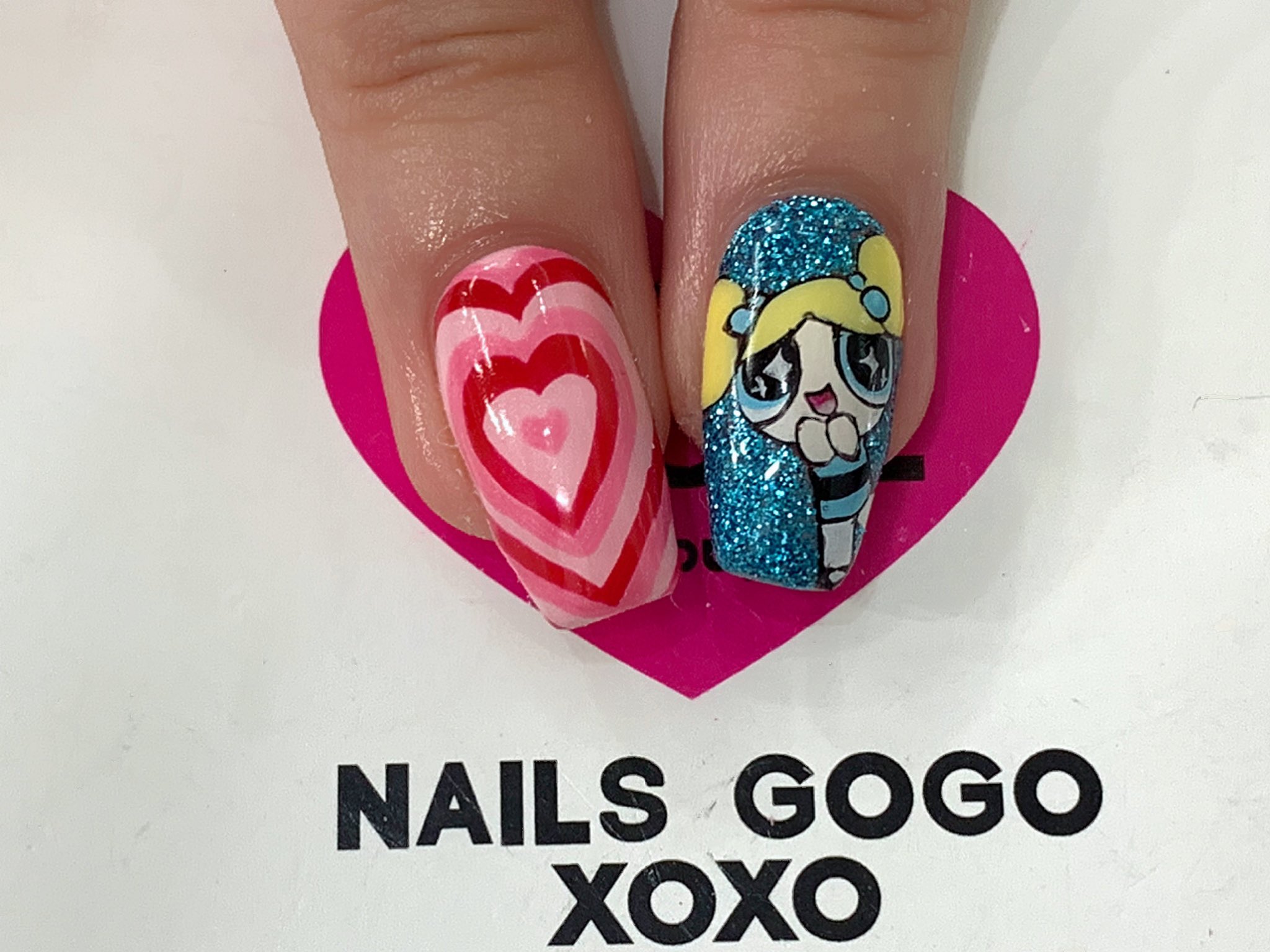Nailsgogo No Twitter 渋谷 ネイルサロン Nailsgogo ネット予約 T Co Pjrbh5rlbe インスタ T Co Gmbqsa2d9y ネイル 担当小市 パワパフネイル パワーパフガールズネイル バブルスネイル ありがとうございました 渋谷ネイルサロン