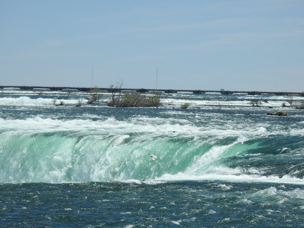 The raw power of Niagara Falls.