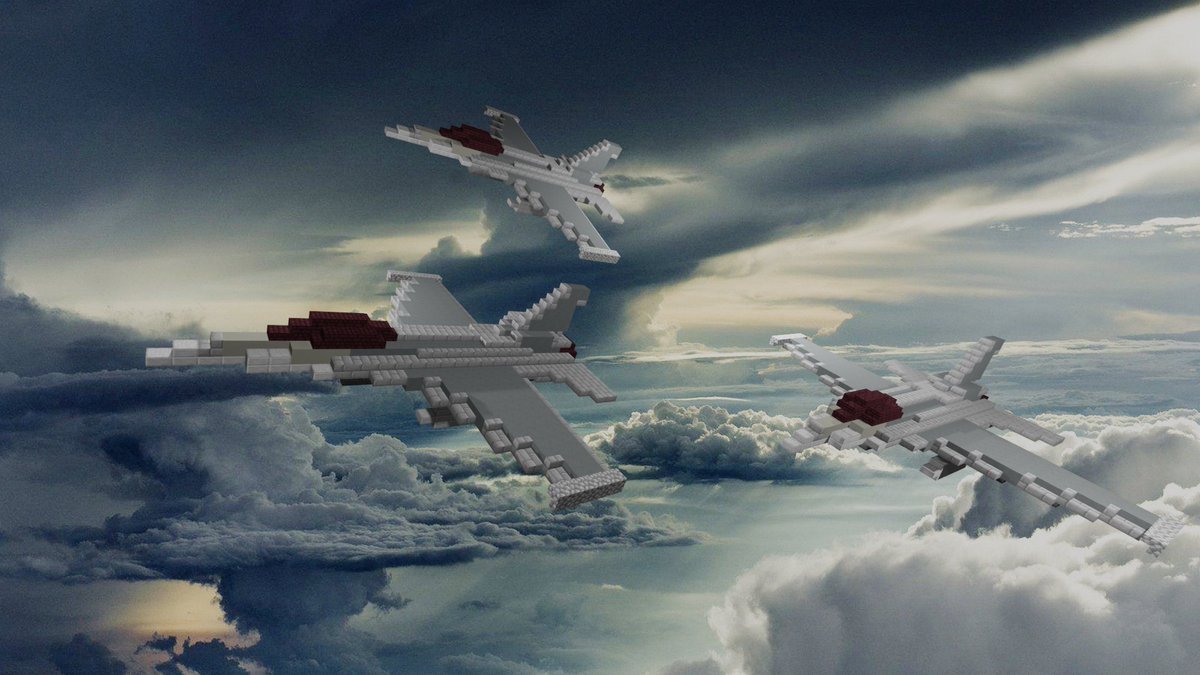 F-16 BLOCK 70

Built on <a href="/BuildersRefuge/">Builder's Refuge</a> 

planetminecraft.com/project/f-16-b…