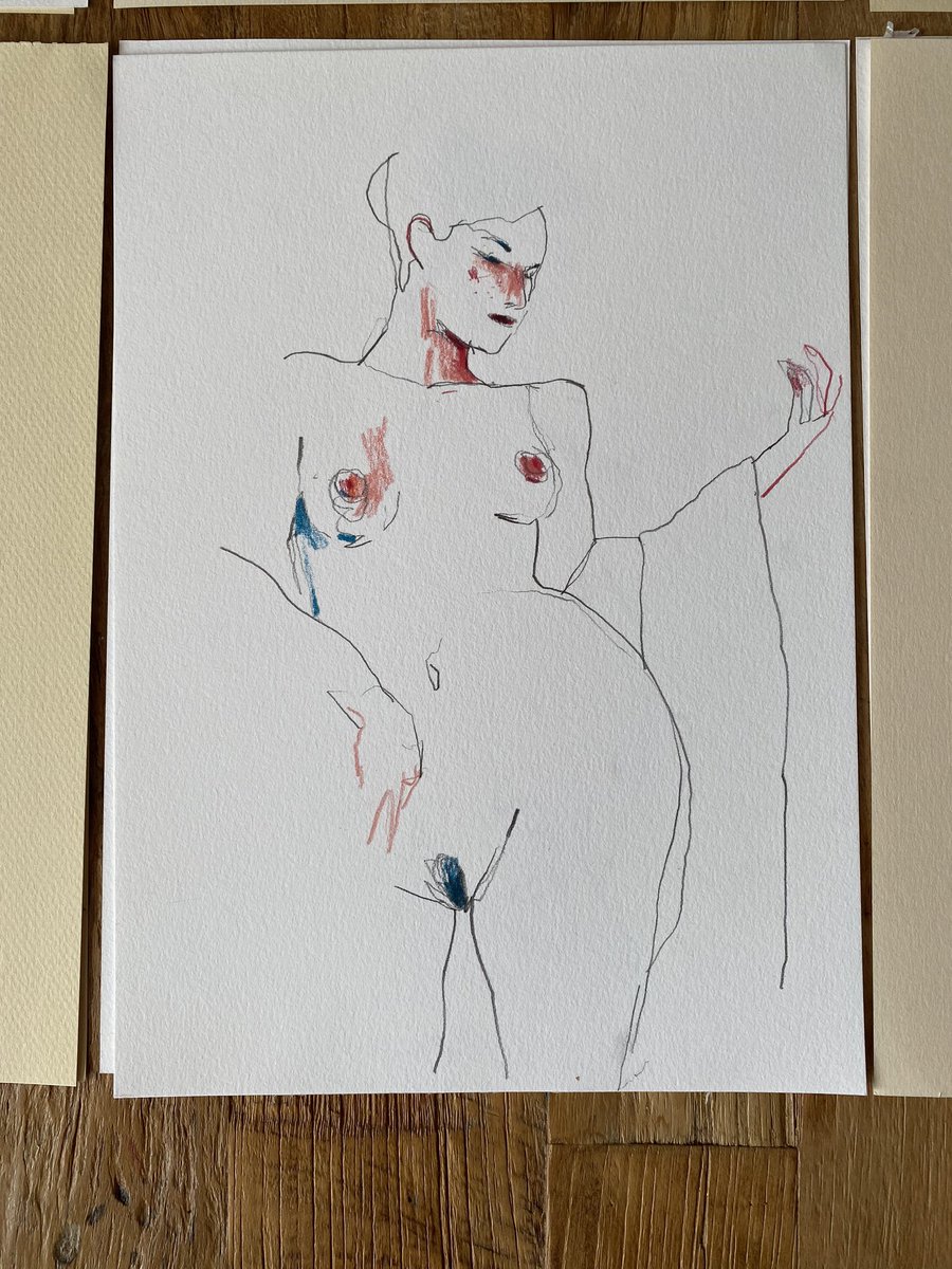 Life drawings (3 and 5 minutes) 