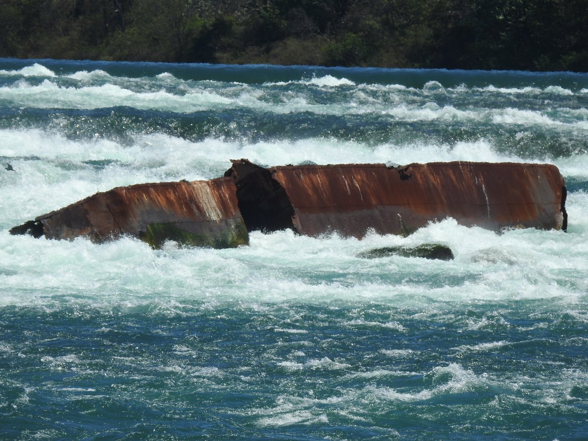 remains of old shipwreck