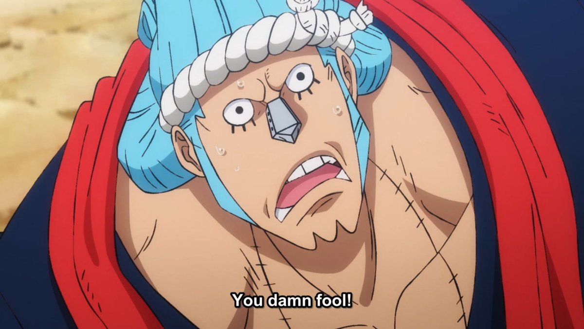 Franky, Usopp, ROBIN-CHAAAN, omg long time no see 