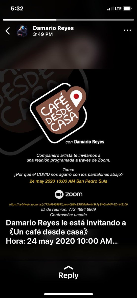 Te invito a una charla al calor de un café