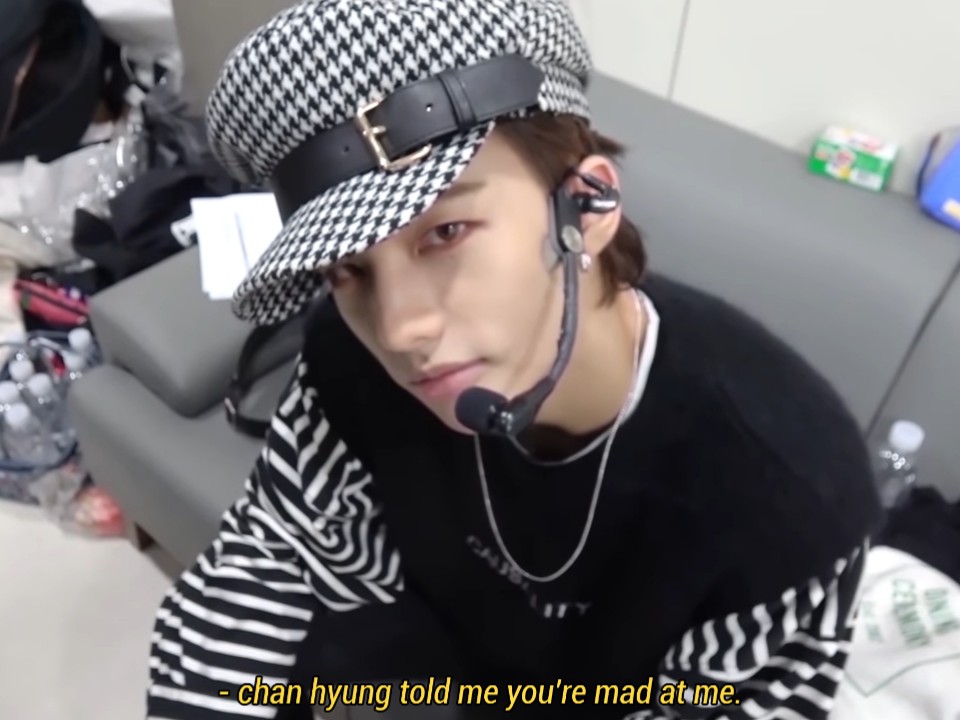 [ HWANG HYUNJIN ] ;ㅡwhen you got mad at hyunjin for some reason