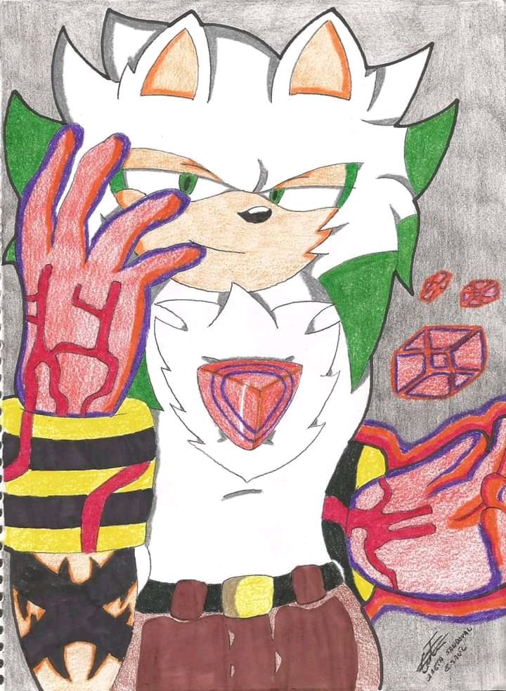 MsEsaul's tweet photo. Evil Eddie with Phantom Rubi.
#Underground_universe #Earth_3 #Fan_character #hedgehog https://t.co/l2RzgKOrX1