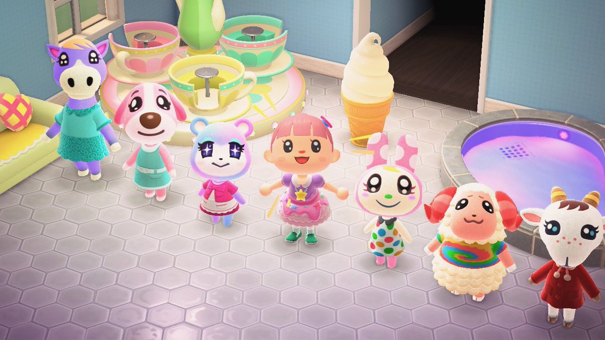 moonj_ack's tweet photo. ぴえん住人揃いました🥺💖💖💜

#どうぶつの森  #AnimalCrossing  #ACNH  #NintendoSwitch https://t.co/wMIjfL7SVz