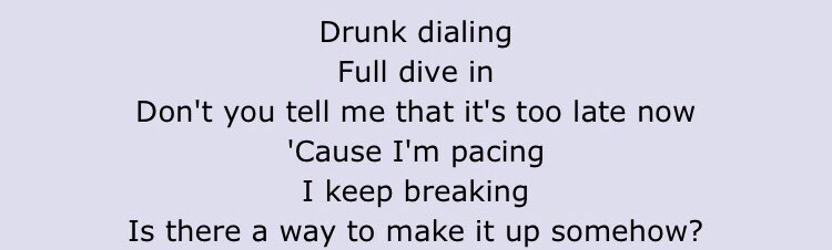 On “San Francisco” Niall called her too, that’s why he says “maybe it’s time that I give you space”, in order to refer that he is getting tired of calling her, he is losing hope. #HeartbreakWeather