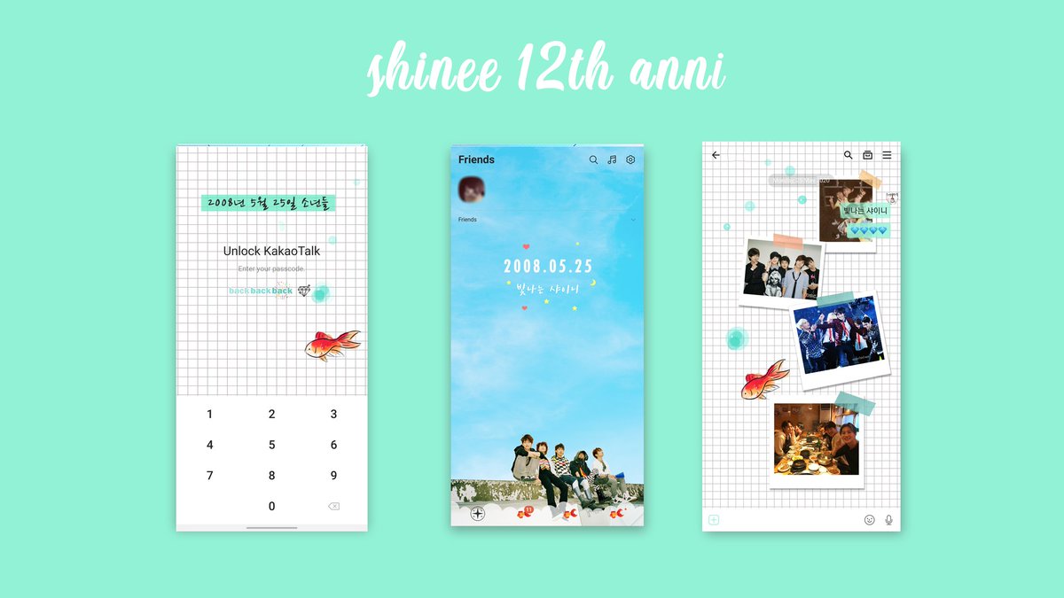 year_of_us's tweet photo. 우리 빛나는 샤이니의 데뷔 12주년을 2개 카톡 테마 준비했다!

테마-1
iOS(.ktheme)/ 안드로이드 (.apk)  
https://t.co/7a6tWvsiYq

테마-2
iOS(.ktheme)/ 안드로이드 (.apk)  https://t.co/nyaQ7Qsbv2

#12YearsWithSHINee
#샤이니는_12년째_빛나는중
#AlwaysWithYouSHINee https://t.co/cMfBruOZVY