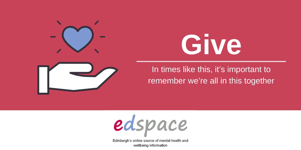 iThriveEdin's tweet photo. Today is the last day of #MentalHealthAwarenessWeek2020
As a gesture of kindness, why not give back to your community? You could:
- donate to local food banks
- support local businesses
- check-in on your neighbours
#KindnessMatters #mentalhealth #wellbeing #Support #Edinburgh https://t.co/6VWuUjE5Du