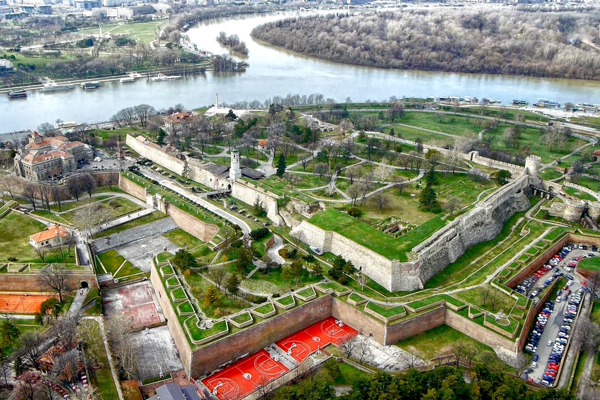 37. Belgrade Fortress, Serbia (1723)