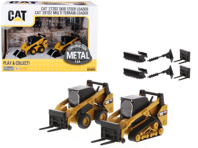 Check out this product 😍 Set of 2 pieces CAT Caterpillar 272D2 Skid Steer Loader and CAT Caterpillar... 😍 by Diecast Masters starting at $28.29. Show now 👉👉 shortlink.store/LJld79k6y